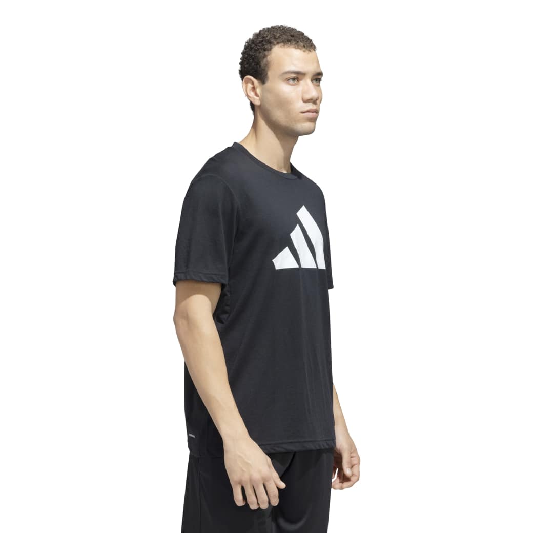 Adidas Camiseta IB8273 M ESSENTIALS LOGO Preto -3-